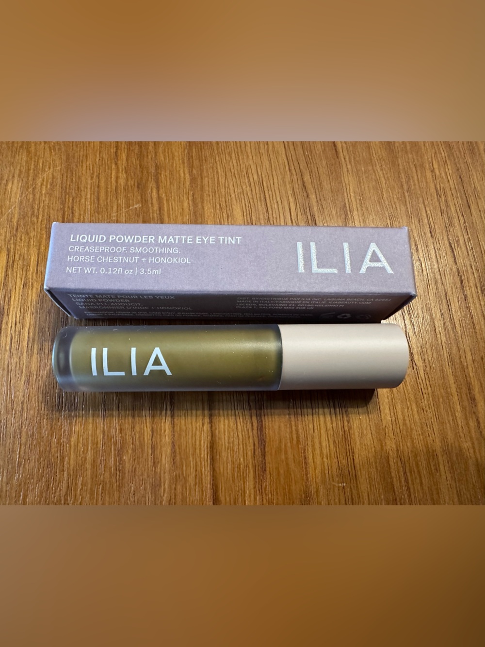ILIA Liquid Powder Matte Eye Tint — Juniper